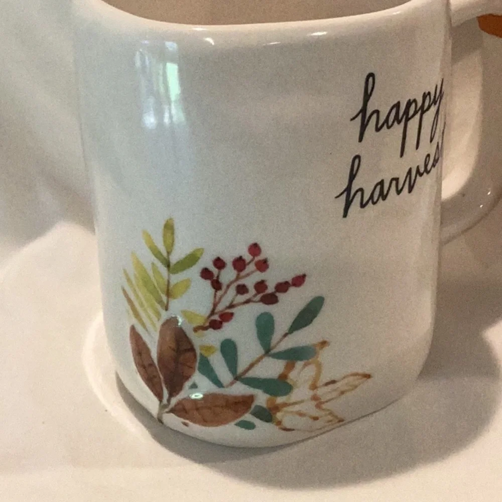 Rae Dunn happy harvest Fall Mug